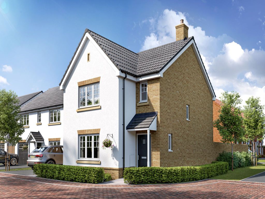 New home, 3 bed detached house for sale in "The Sherwood" at Burwell Road, Exning, Newmarket CB8, £428,000