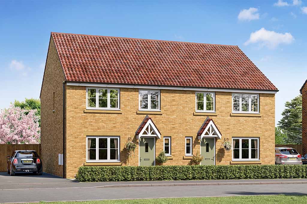 New home, 4 bed property for sale in "The Rothway" at Foxby Hill, Gainsborough DN21, £90,000