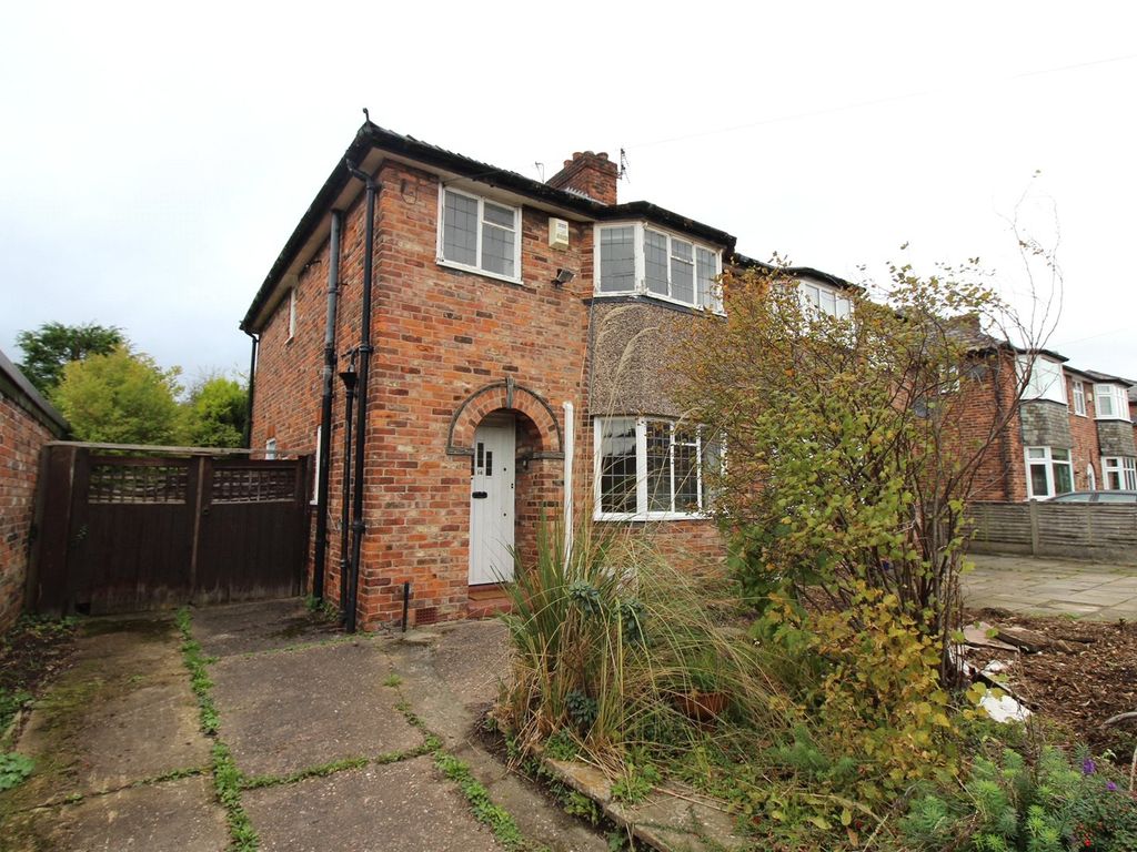 3 bed semi-detached house for sale in Buckingham Road, Wilmslow, Cheshire SK9, £390,000