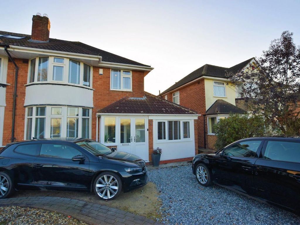 3 bed semi-detached house for sale in Lindridge Road, Sutton Coldfield B75, £400,000