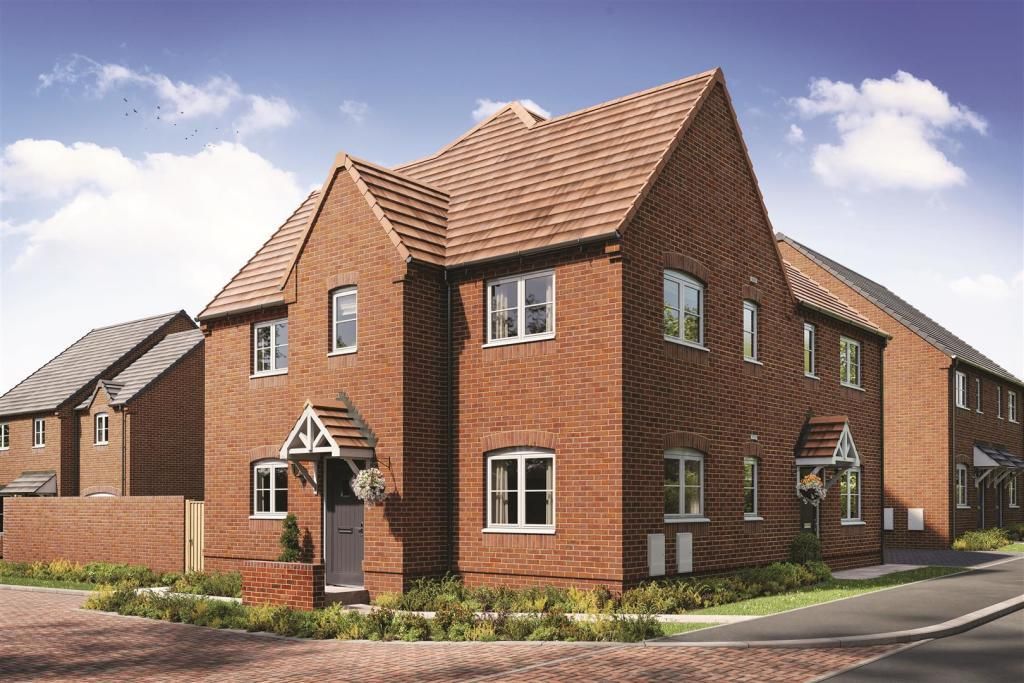 New home, 3 bed semi-detached house for sale in Pippinfields, Pickford Green Lane, Allesley CV5, £332,500