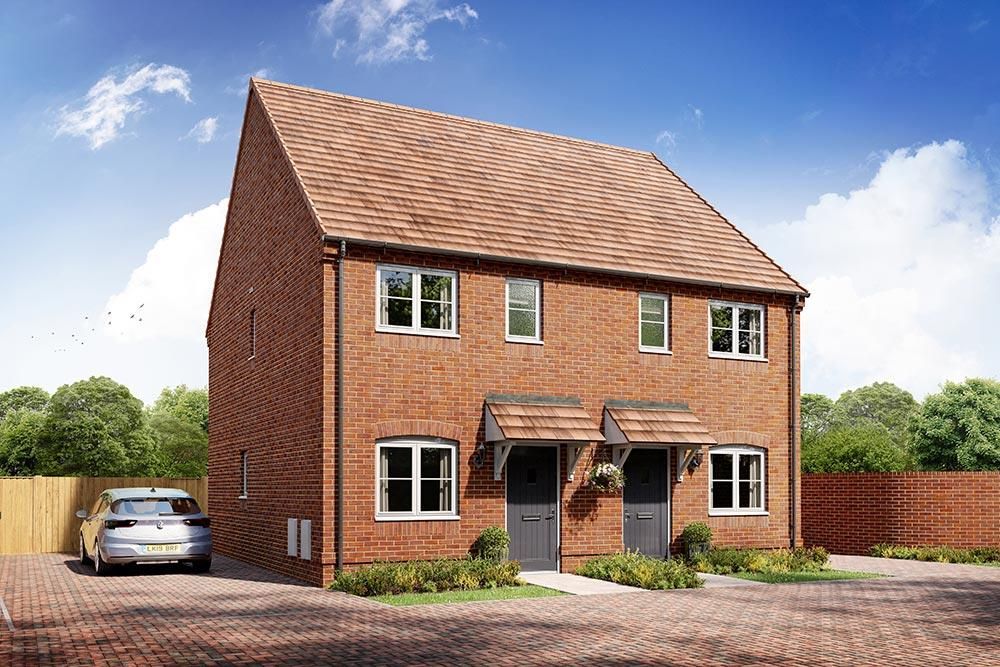 New home, 2 bed semi-detached house for sale in Pickford Green Lane, Allesley, Coventry CV5, £267,500