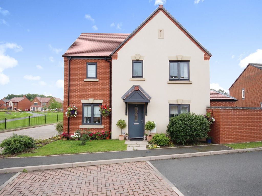 3 bed detached house for sale in Pentland Crown Place, Bishops Tachbrook, Leamington Spa CV33, £425,000