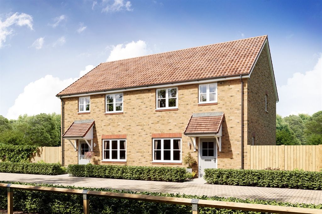 New home, 3 bed detached house for sale in "The Coleridge" at Irthlingborough Road North, Wellingborough NN8, £304,950