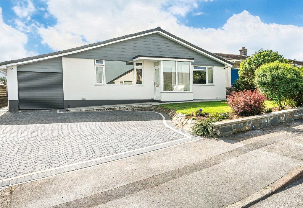 3 bed bungalow for sale in Amanda Way, Pensilva, Liskeard, Cornwall PL14, £350,000