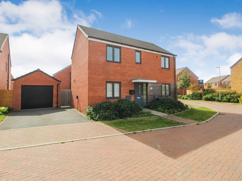 3 bed detached house for sale in Orchart Gardens, Wootton, Bedford MK43, £375,000
