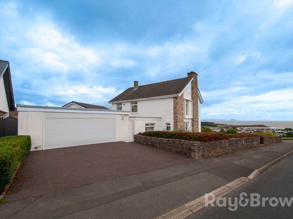 4 bed detached house for sale in Marine Drive, Barry CF62, £750,000