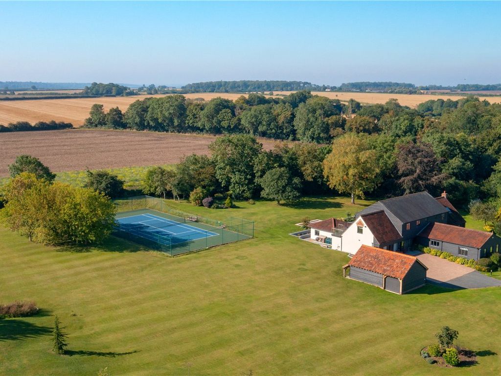 5 bed detached house for sale in Top Lane, Abbotsley, St. Neots, Cambridgeshire PE19, £1,850,000