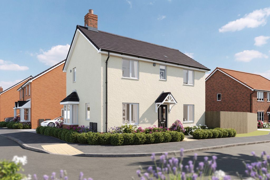 New home, 3 bed detached house for sale in "The Becket" at Marshfoot Lane, Hailsham BN27, £200,000