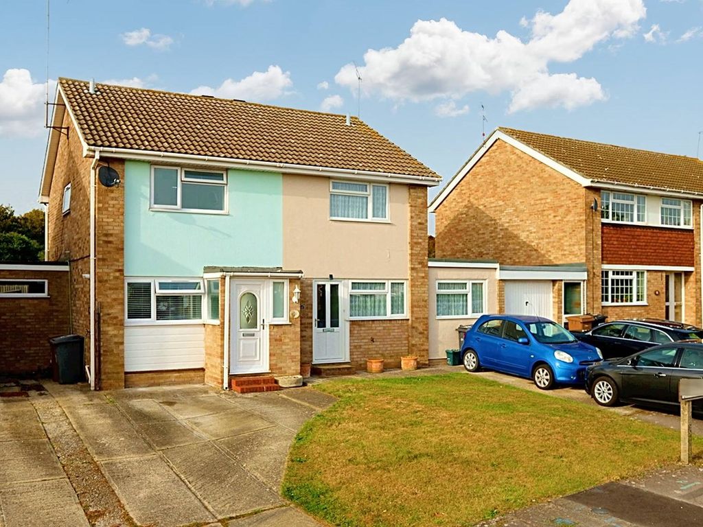 2 bed semi-detached house for sale in Knapton Close, Springfield, Chelmsford CM1, £350,000