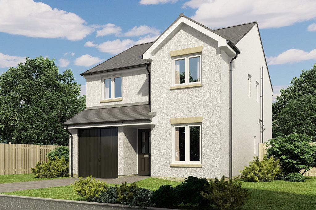 New home, 4 bed detached house for sale in "The Douglas - Plot 165" at Gyle Avenue, South Gyle Broadway, Edinburgh EH12, £482,000