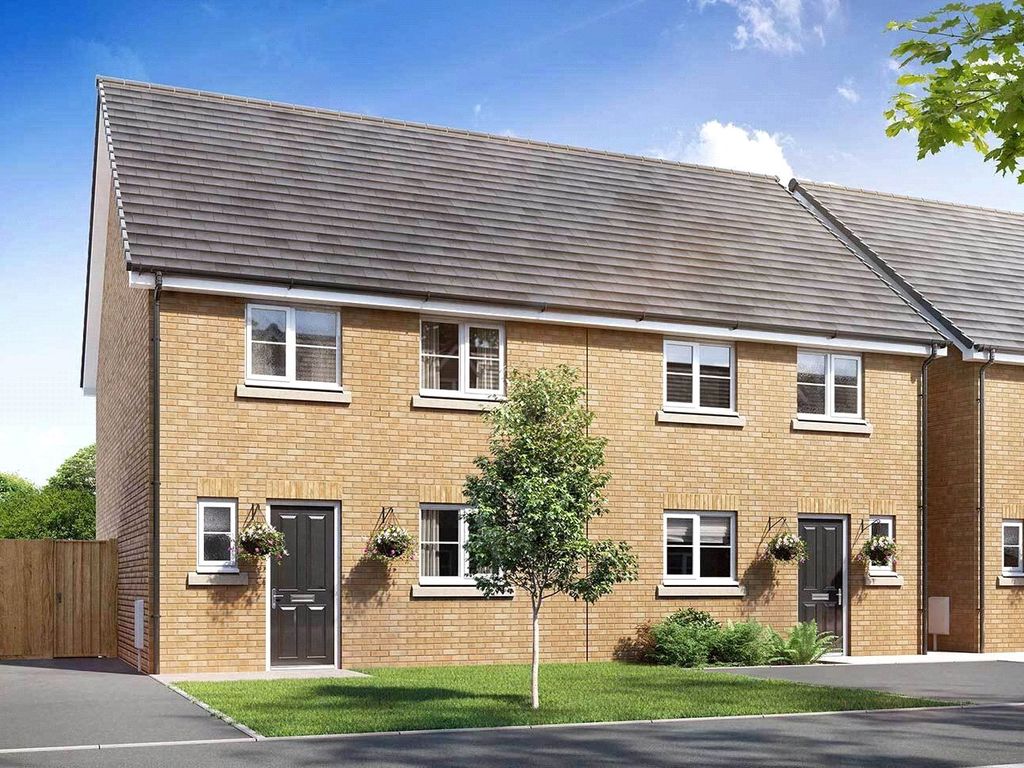 New home, 3 bed semi-detached house for sale in Greenshank Drive, Scunthorpe, Lincolnshire DN16, £94,497