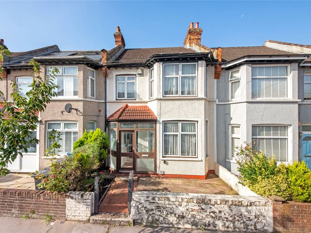 3 bed terraced house for sale in Beverstone Road, Thornton Heath CR7, £500,000
