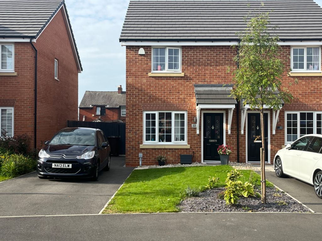 2 bed semi-detached house for sale in Broadleaf Crescent, Standish, Wigan WN6, £199,950