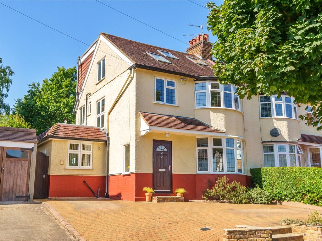 4 bed semi-detached house for sale in Alverstone Avenue, East Barnet, Barnet EN4, £850,000