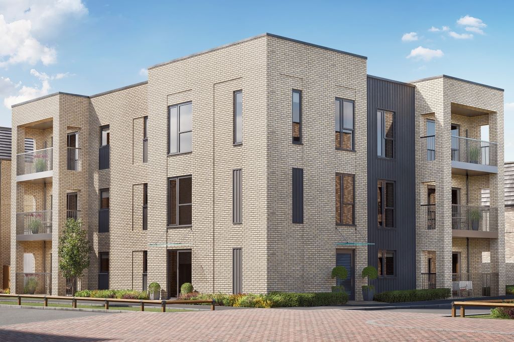 New home, 2 bed flat for sale in "The Albacore" at Stirling Road, Northstowe, Cambridge CB24, £240,000