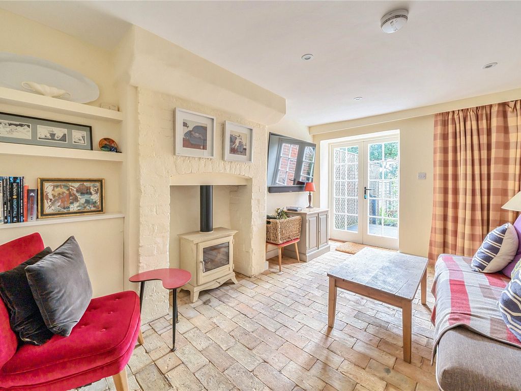 3 bed terraced house for sale in Seckford Street, Woodbridge, Suffolk IP12, £595,000