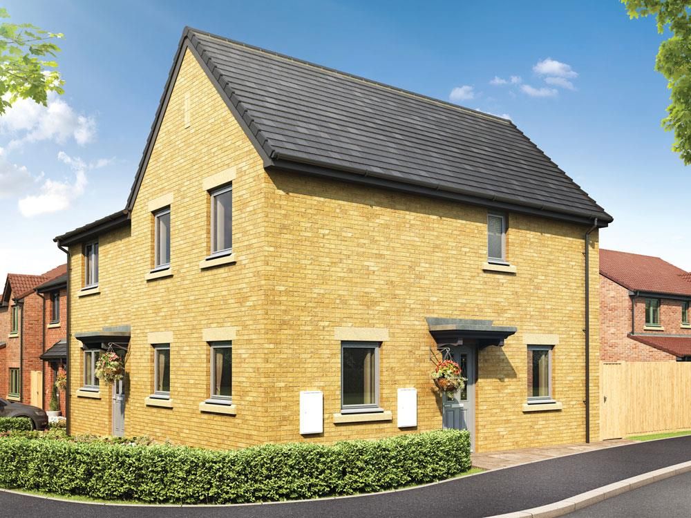 New home, 3 bed detached house for sale in West Park Garden Village, Edward Pease Way, Darlington DL2, £209,995