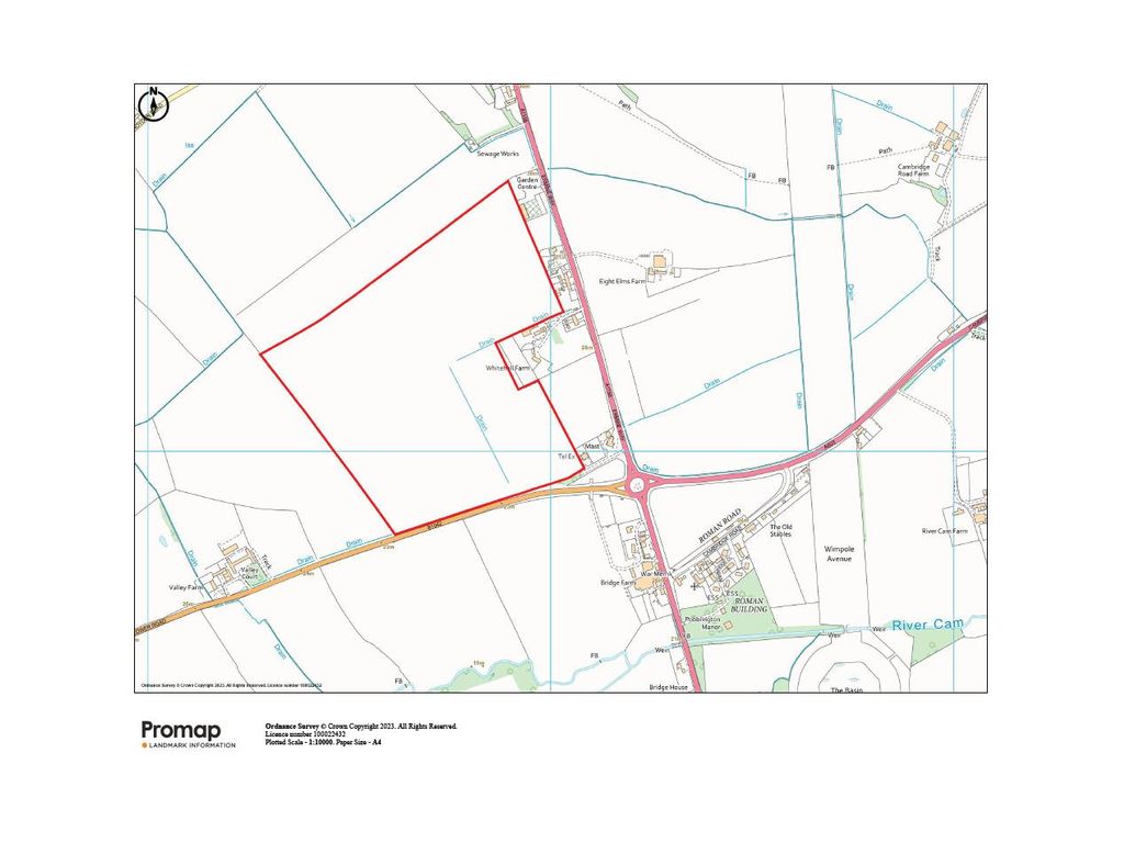 Land for sale in Land At Lower Road, Arrington, Royston SG8, £950,000