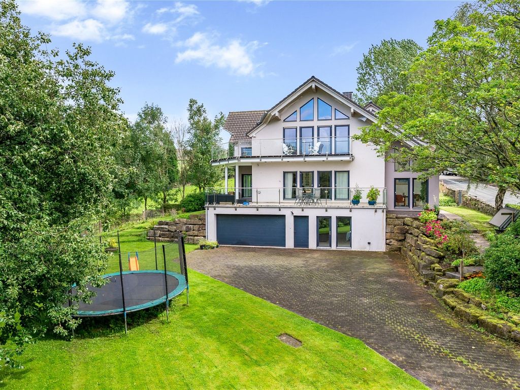 4 bed detached house for sale in Blackstone Edge Old Road, Littleborough, Lancashire OL15, £995,000
