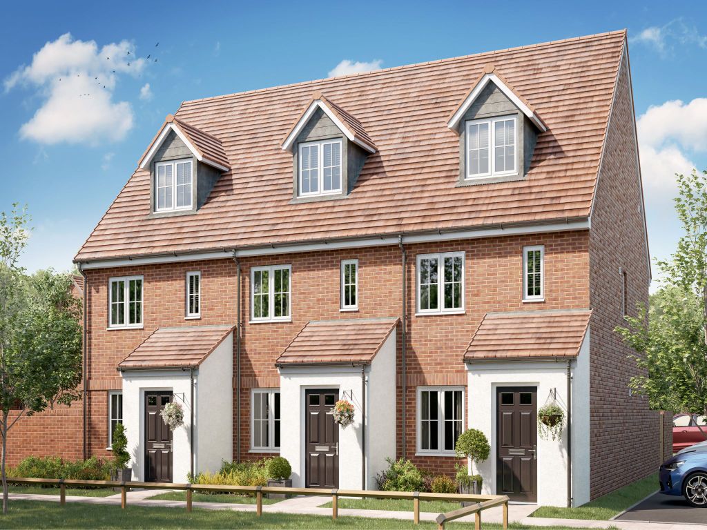 New home, 3 bed semi-detached house for sale in "The Saunton" at Dumbrell Drive, Paddock Wood, Tonbridge TN12, £420,000