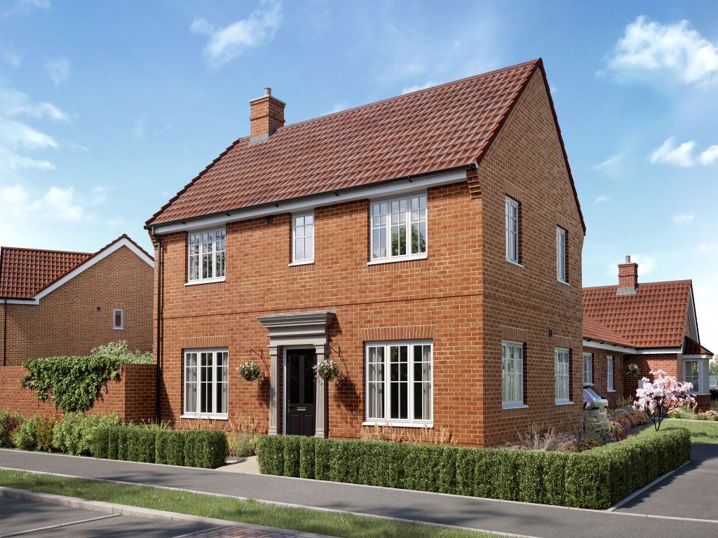 New home, 3 bed detached house for sale in "The Barnwood" at Castleton Way, Eye IP23, £355,000