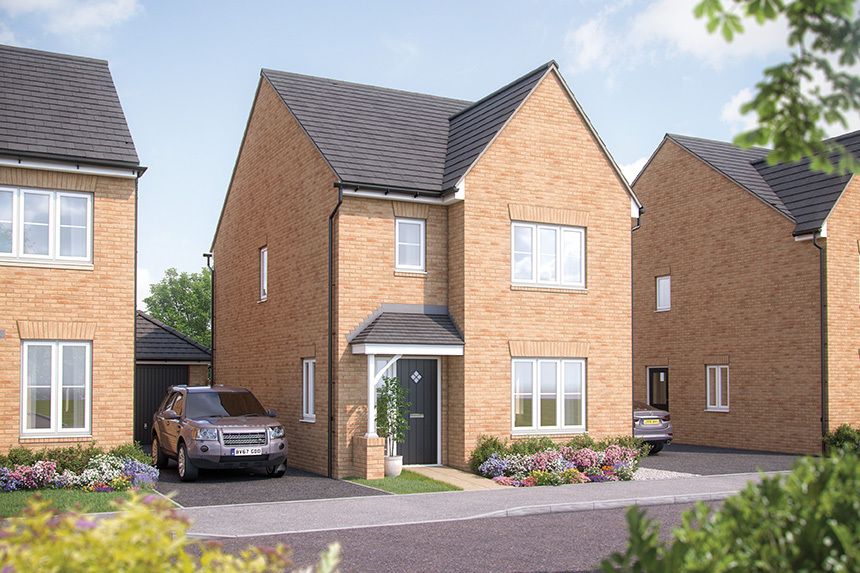 New home, 3 bed detached house for sale in "The Cypress" at Jackson Drive, Ramsey, Huntingdon PE26, £180,000
