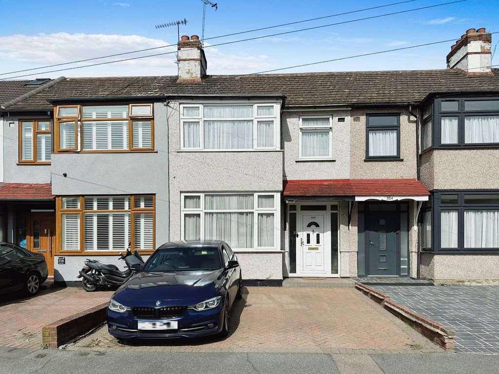 3 bed terraced house for sale in Crow Lane, Romford RM7, £450,000
