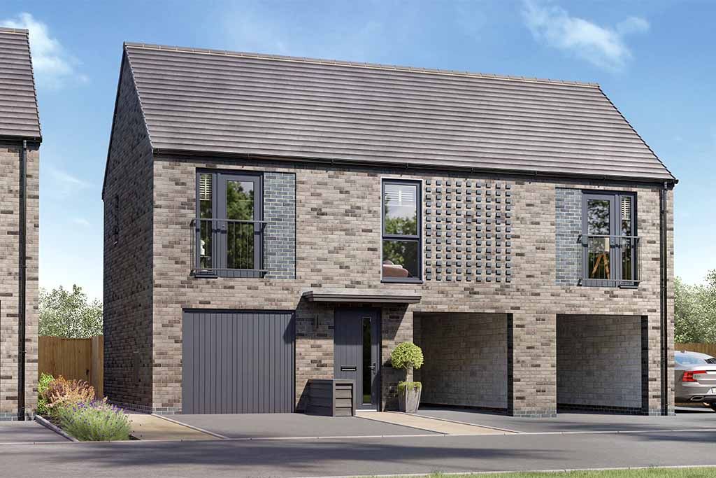 New home, 2 bed property for sale in "The Brantwood" at Russell Road, Locking, Weston-Super-Mare BS24, £265,950
