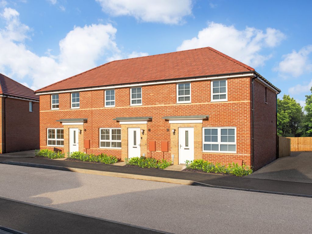 New home, 3 bed terraced house for sale in "Maidstone" at Smiths Close, Morpeth NE61, £239,995