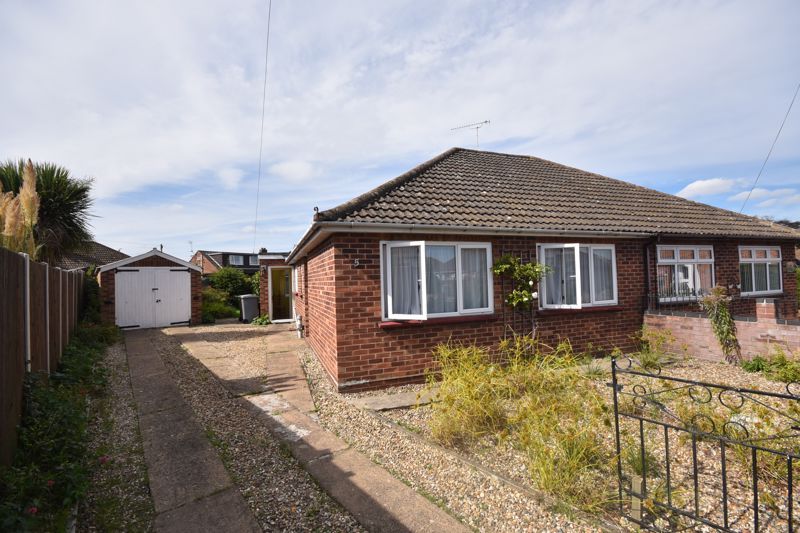 2 bed semi-detached bungalow for sale in Stillington Close, Sprowston, Norwich NR7, £225,000