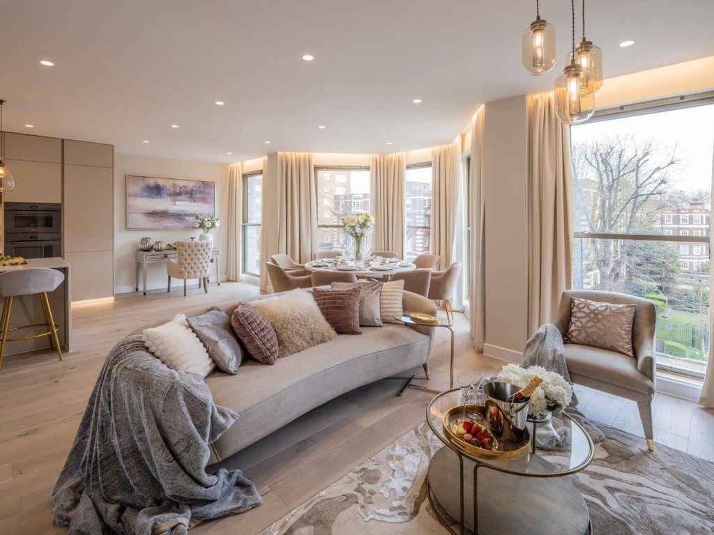 New home, 3 bed flat for sale in St John's Wood Park, St John's Wood, London NW8, £2,500,000