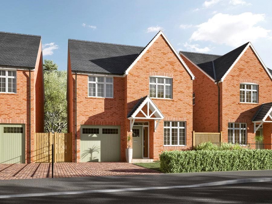 New home, 4 bed detached house for sale in Broadmeadow Park, Sandbach CW11, £374,000