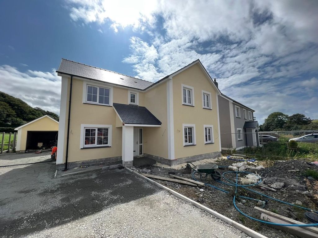 New home, 5 bed detached house for sale in Clos Alltfach, Llanrhystud SY23, £420,000