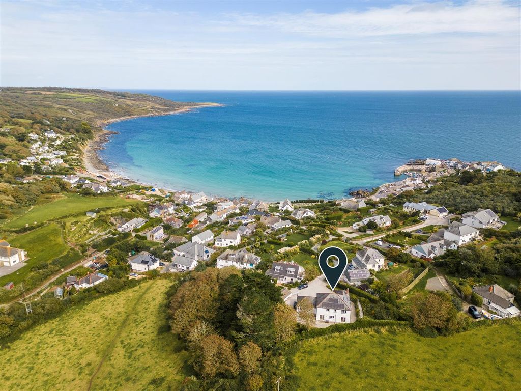 4 bed detached house for sale in Chymbloth Way, Coverack, Helston TR12, £995,000