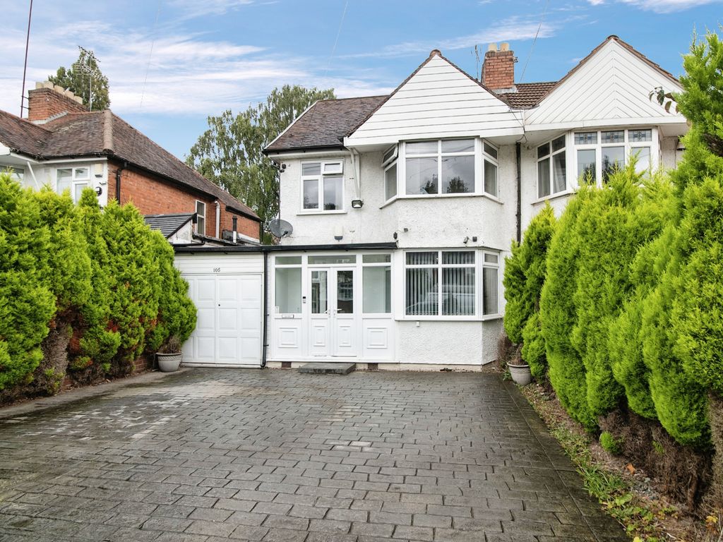 4 bed semi-detached house for sale in Osmaston Road, Harborne, Birmingham B17, £450,000