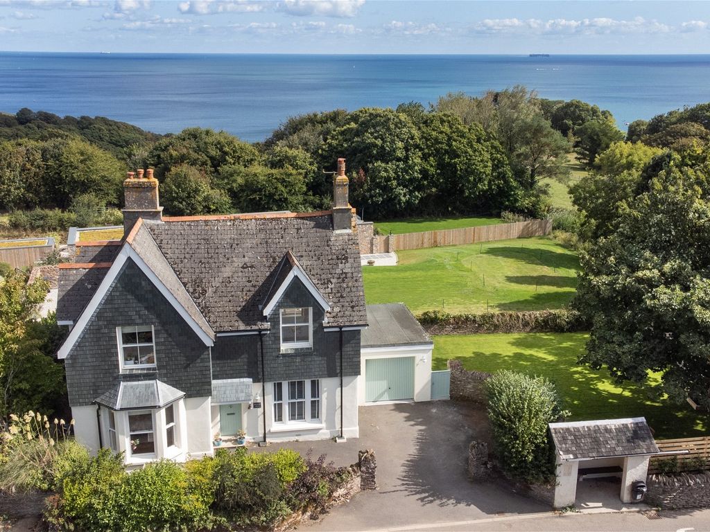 4 bed detached house for sale in Strete, Dartmouth TQ6, £875,000