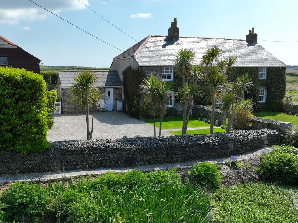 5 bed detached house for sale in Porthcothan Bay, Porthcothan Bay PL28, £1,350,000