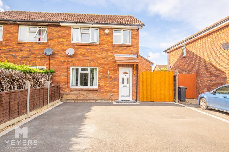 3 bed semi-detached house for sale in Colehill Crescent, Bournemouth BH9, £350,000
