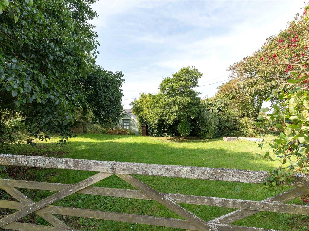 3 bed link-detached house for sale in Boskennal Barton, Boskennal, St Buryan TR19, £520,000