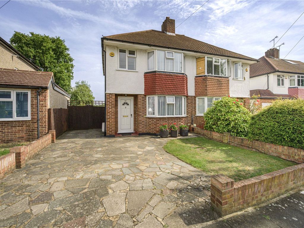 3 bed semi-detached house for sale in Ancaster Crescent, New Malden KT3, £700,000