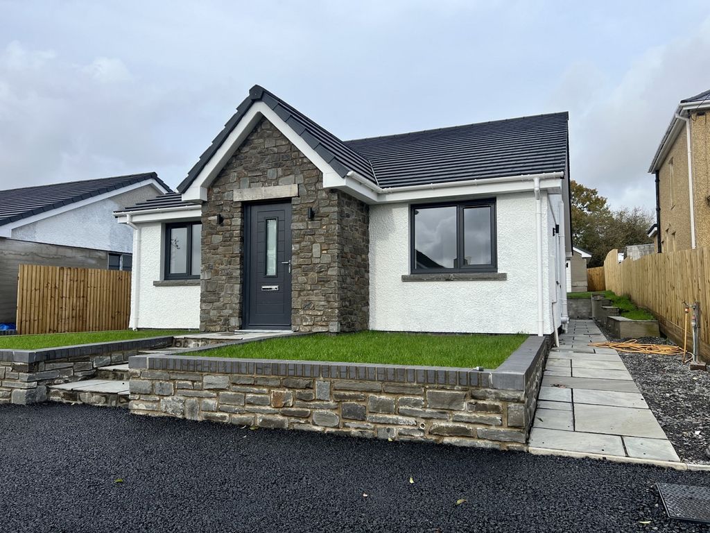 New home, 3 bed detached bungalow for sale in Brynceunant, Upper Brynamman, Ammanford, Carmarthenshire. SA18, £270,000