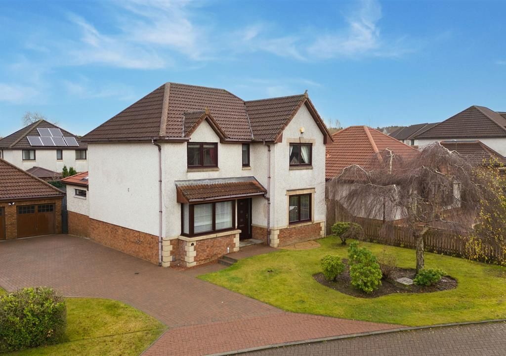 5 bed detached house for sale in Heatherfield Glade, Livingston EH54, £425,000