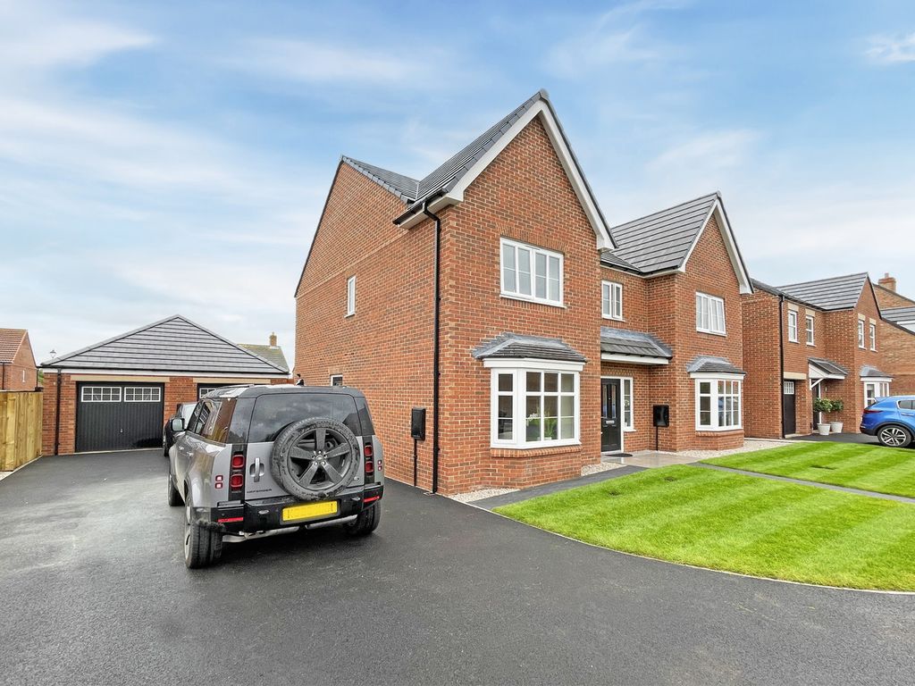 5 bed detached house for sale in Honeysuckle Close, Wynyard TS22, £564,995
