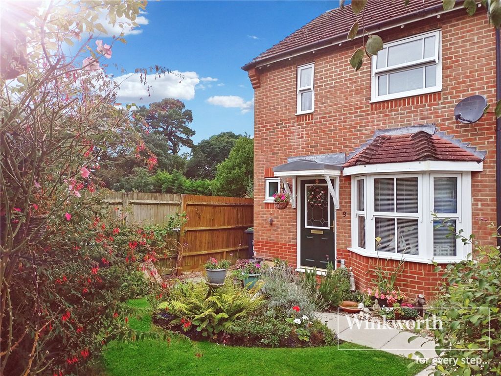 2 bed semi-detached house for sale in Egdon Close, Ferndown BH22, £375,000