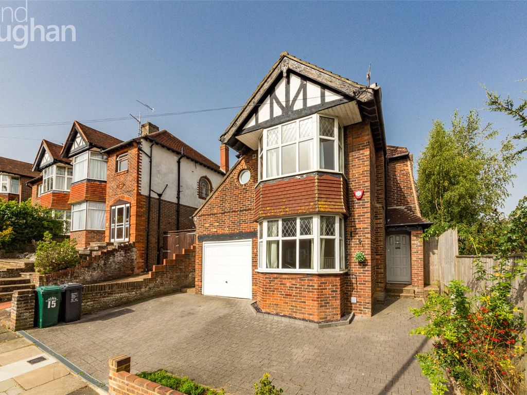 3 bed detached house for sale in Nevill Way, Hove BN3, £850,000