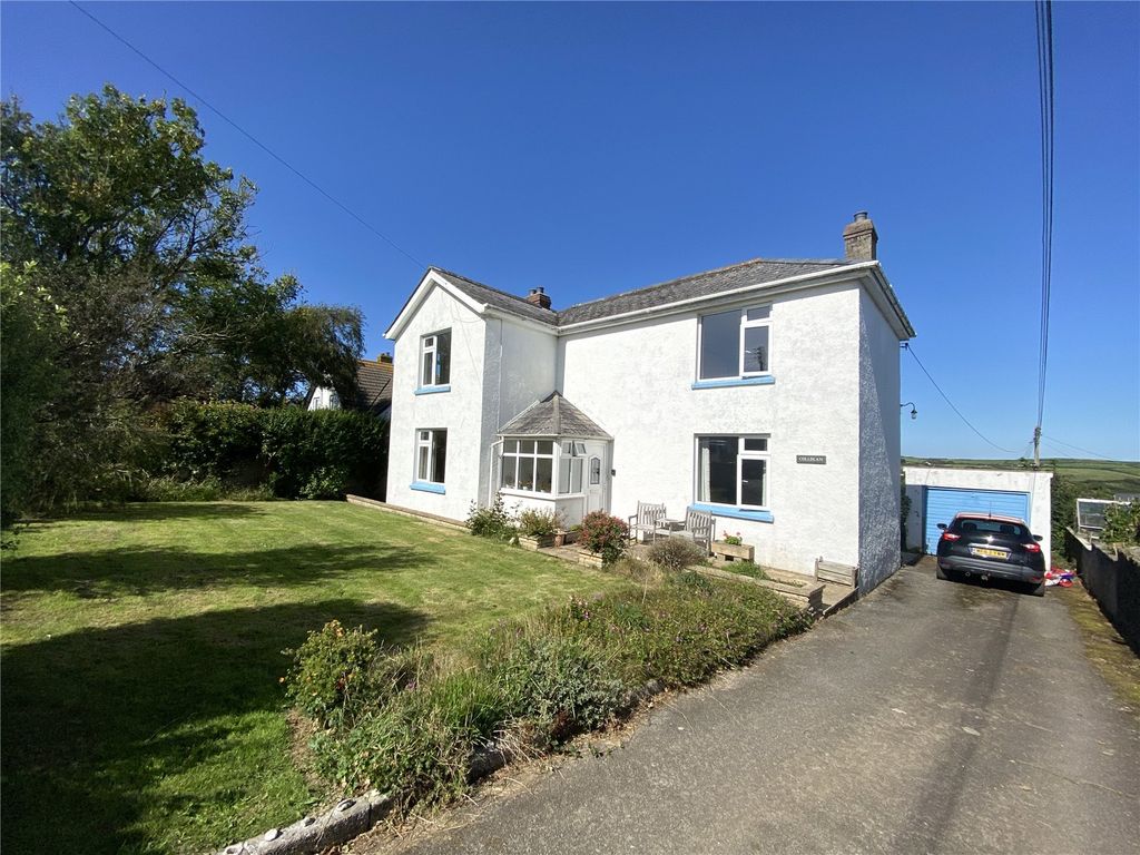 3 bed detached house for sale in Crackington Haven, Bude, Cornwall EX23, £385,000