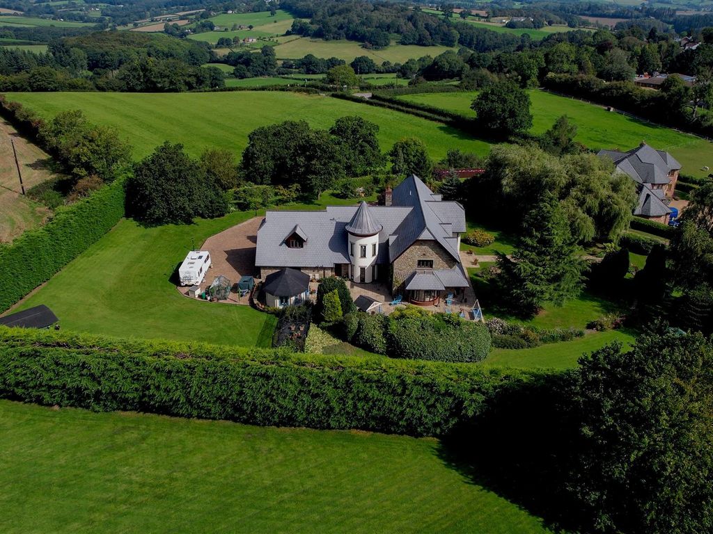 5 bed detached house for sale in Ditch Hill Lane, Shirenewton, Chepstow NP16, £1,750,000