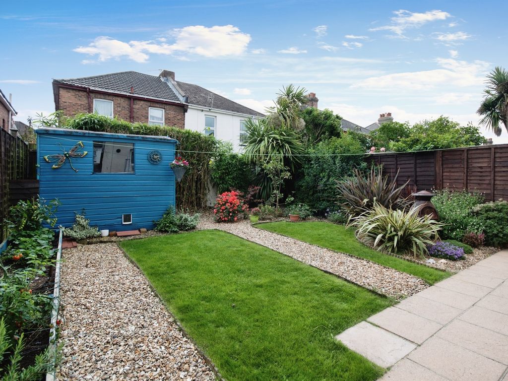 3 bed semi-detached house for sale in Shelbourne Road, Bournemouth BH8, £375,000