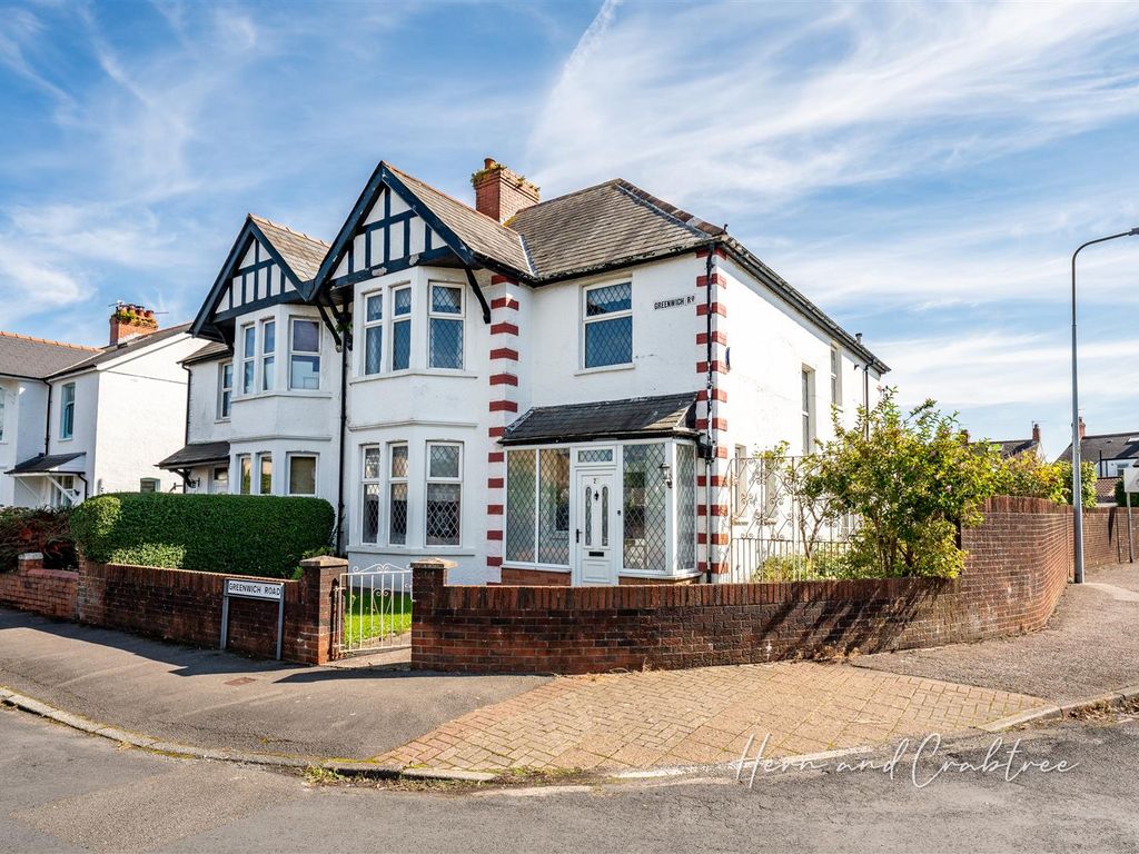 4 bed semi-detached house for sale in Greenwich Road, Llandaff, Cardiff CF5, £650,000